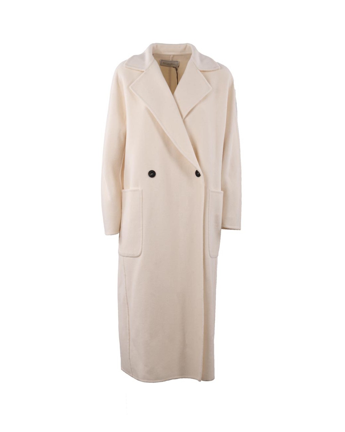 shop ANTONELLI  Cappotto: Antonelli cappotto "Glassa".
Doppiopetto chiusura con un bottone.
Due tasche a toppa.
Colletto con reverse.
Maniche lunghe.
Composizione: 75% Lana, 25% Poliammide.
Made in Italy.. GLASSA P7088 865C-001 number 4230544